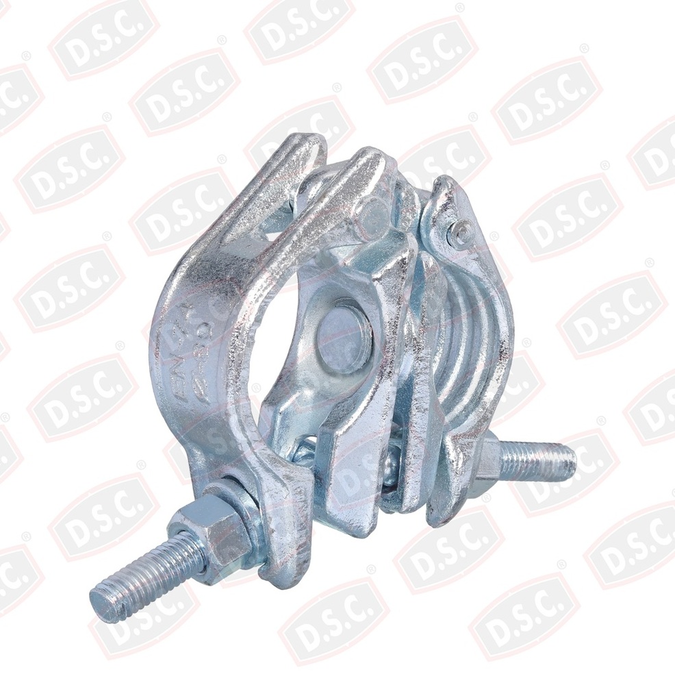 Forging Coupler Swivel - Ss 304 Stainless Steel, Chrome Plated Silver, Drop Forged, Corrosion Resistant