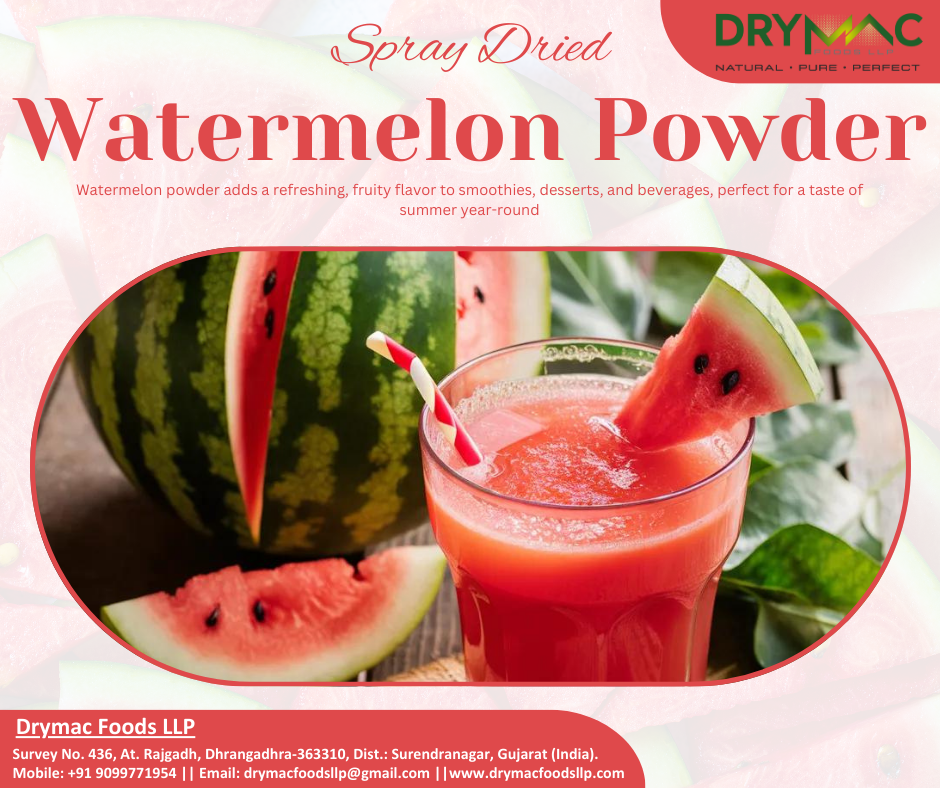 Spray Dried Watermelon Juice Powder