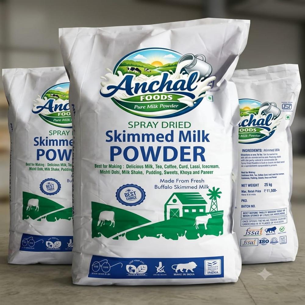 Skimmed Milk Powder - Sterilized Processing, Bag Packaging | Ideal For Adults