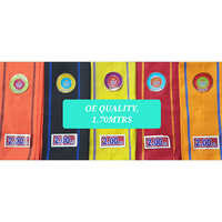 2 Mtrs Gold King Multicolor OE Cotton Gamcha