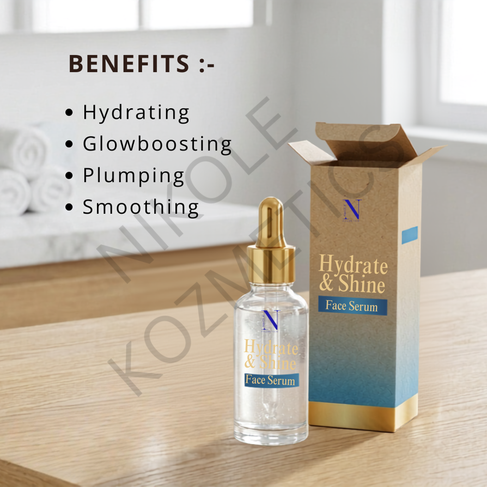 Hydrate & Shine Face Serum - Color Code: -