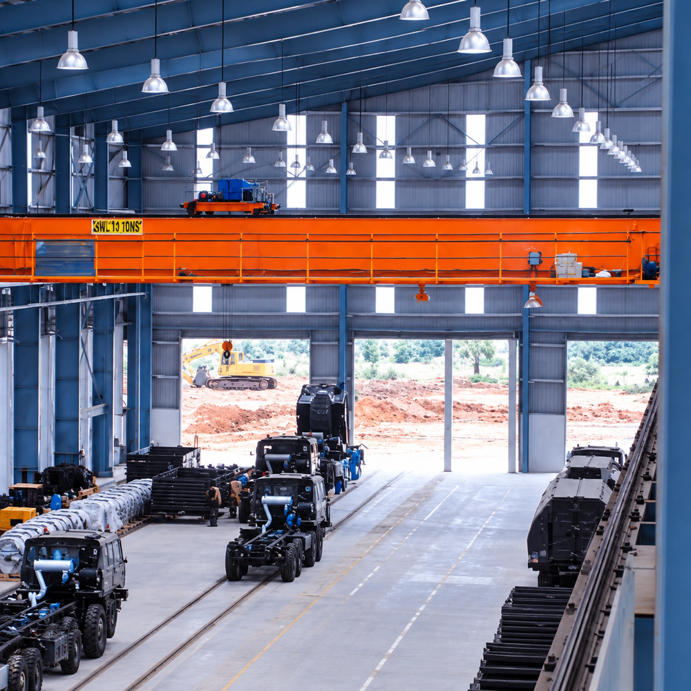 SINGLE GIRDER EOT CRANE