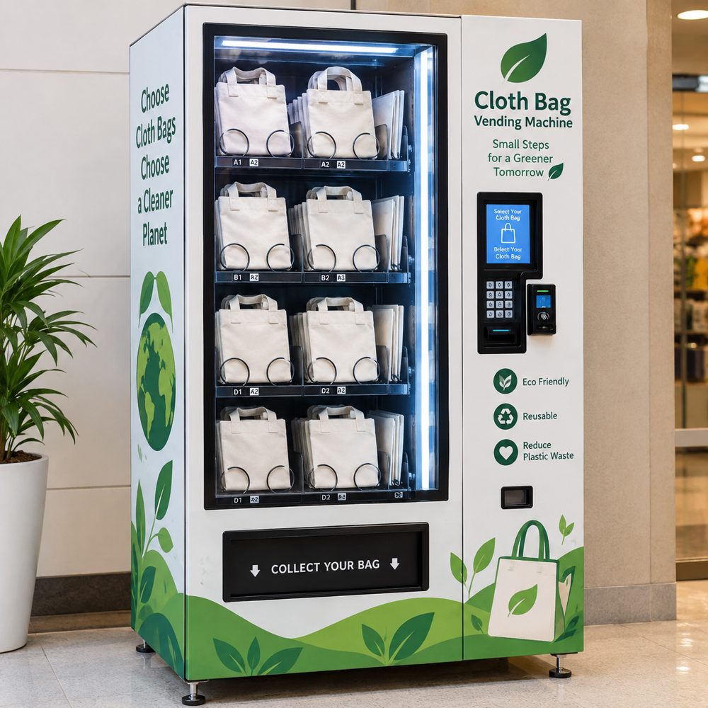 Cloth Bag Vending Machine
