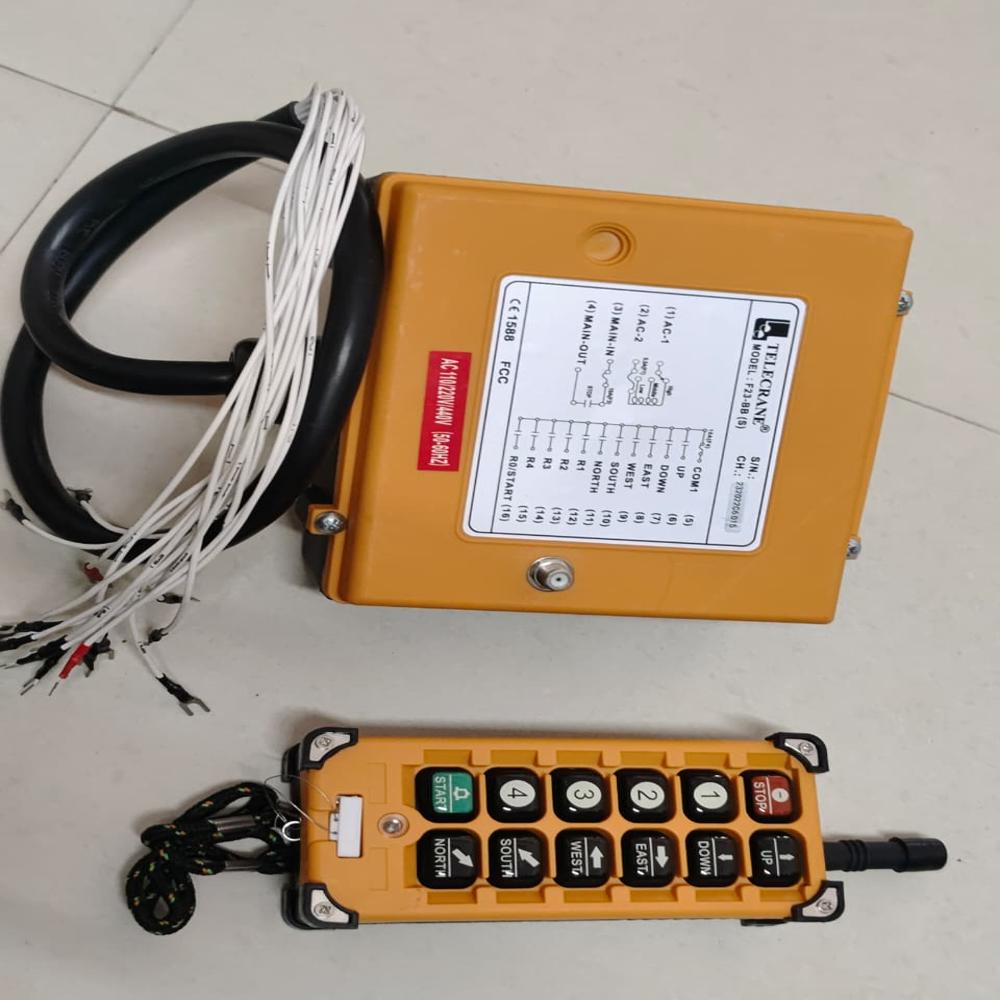 F23-Bb Crane Radio Remote Control - Color: Yellow