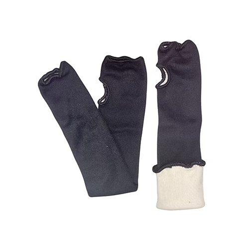 Delight MPHDSL-18(BK)(TH) Para Aramid Heat Resistant Sleeves with thumb Cut