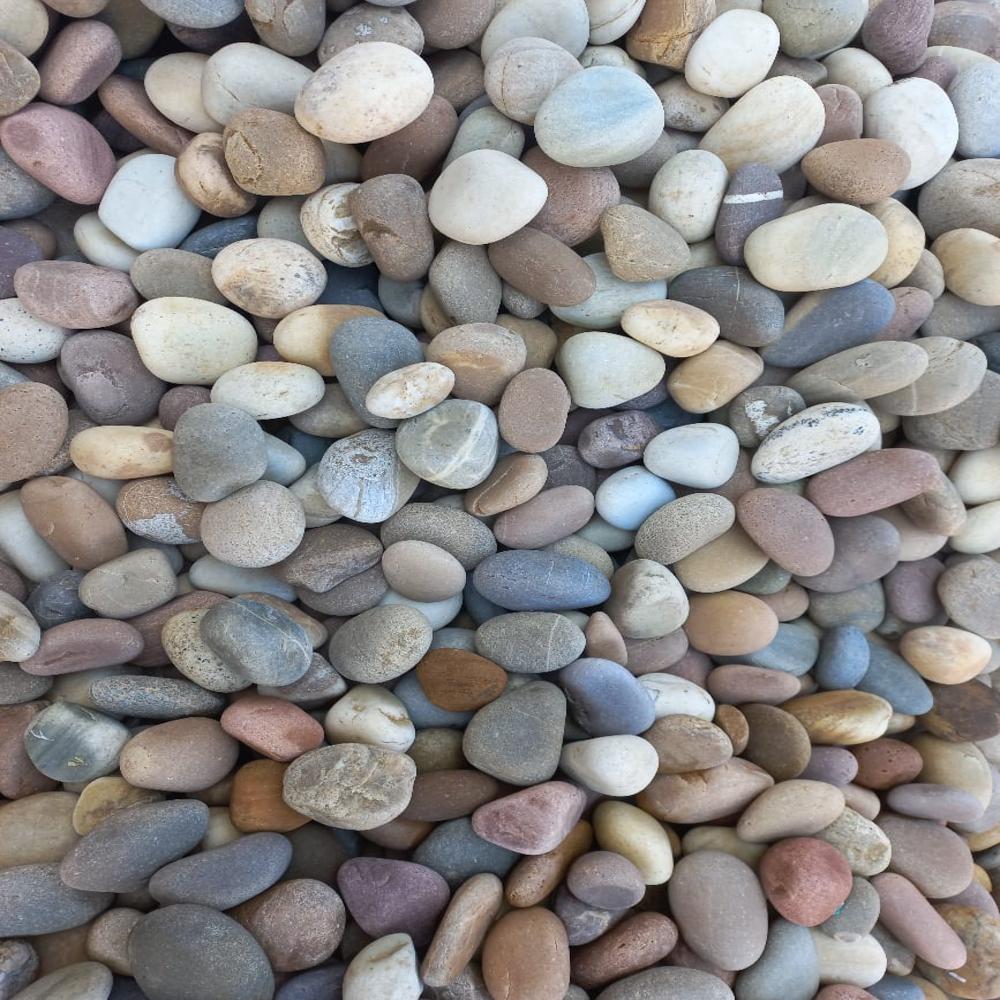 Natural Round Pebbles for Garden Landscaping and Outdoor Space Filler Washed and Clean Stones in Bulk