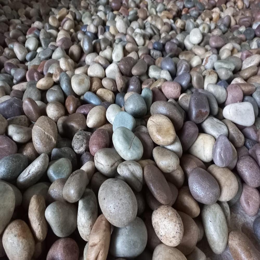 Natural Round Pebbles for Garden Landscaping and Outdoor Space Filler Washed and Clean Stones in Bulk