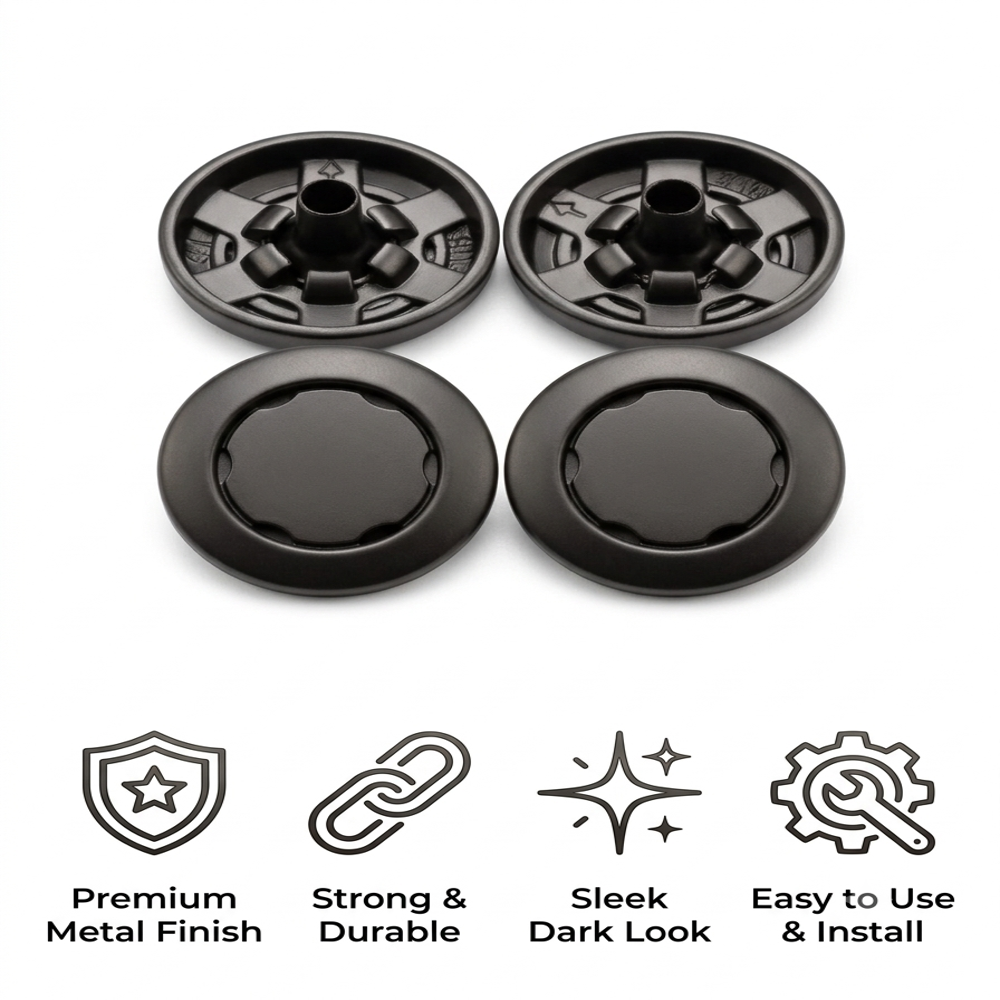 15 Mm Button 4 Part Top