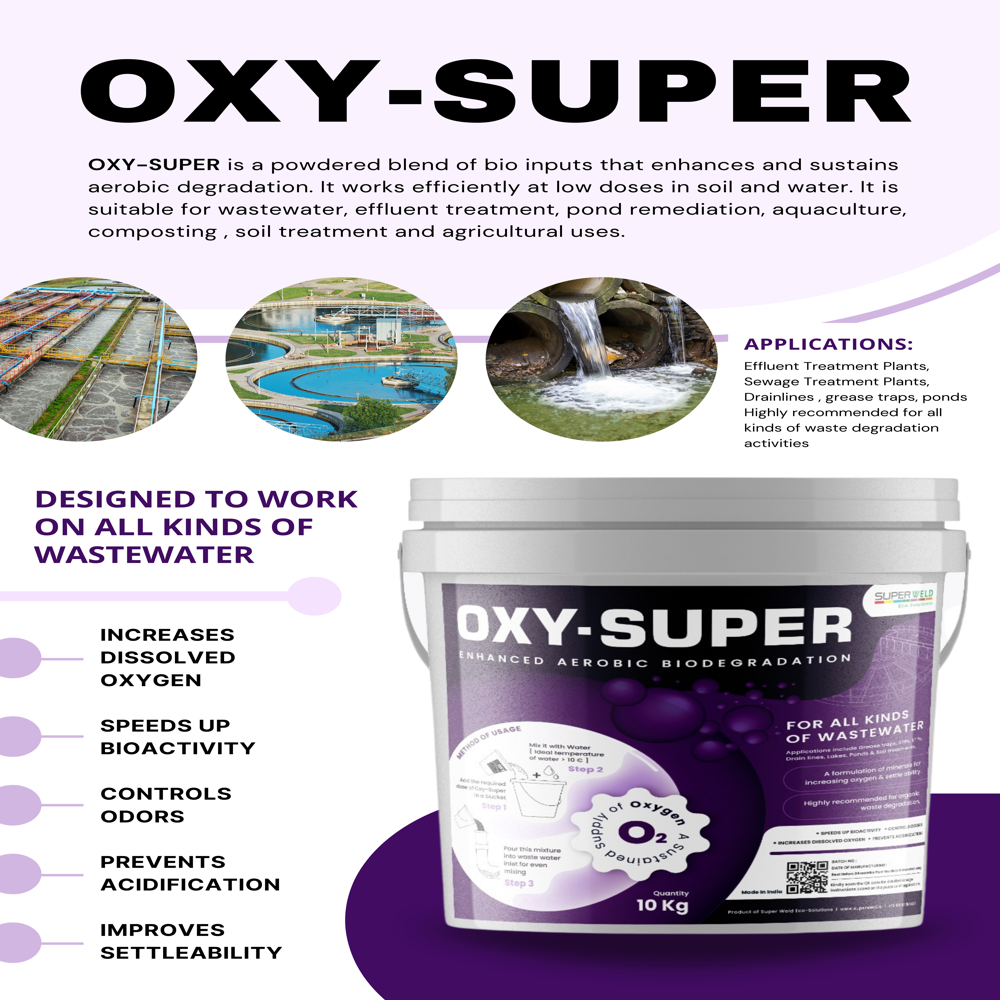 Oxysuper Oxygen Releasing Powder For Wastewater Treatment