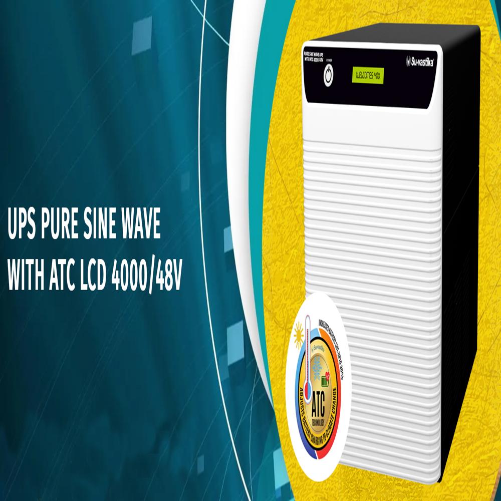 Suvastika UPS Pure Sine Wave With ATC LCD 4000