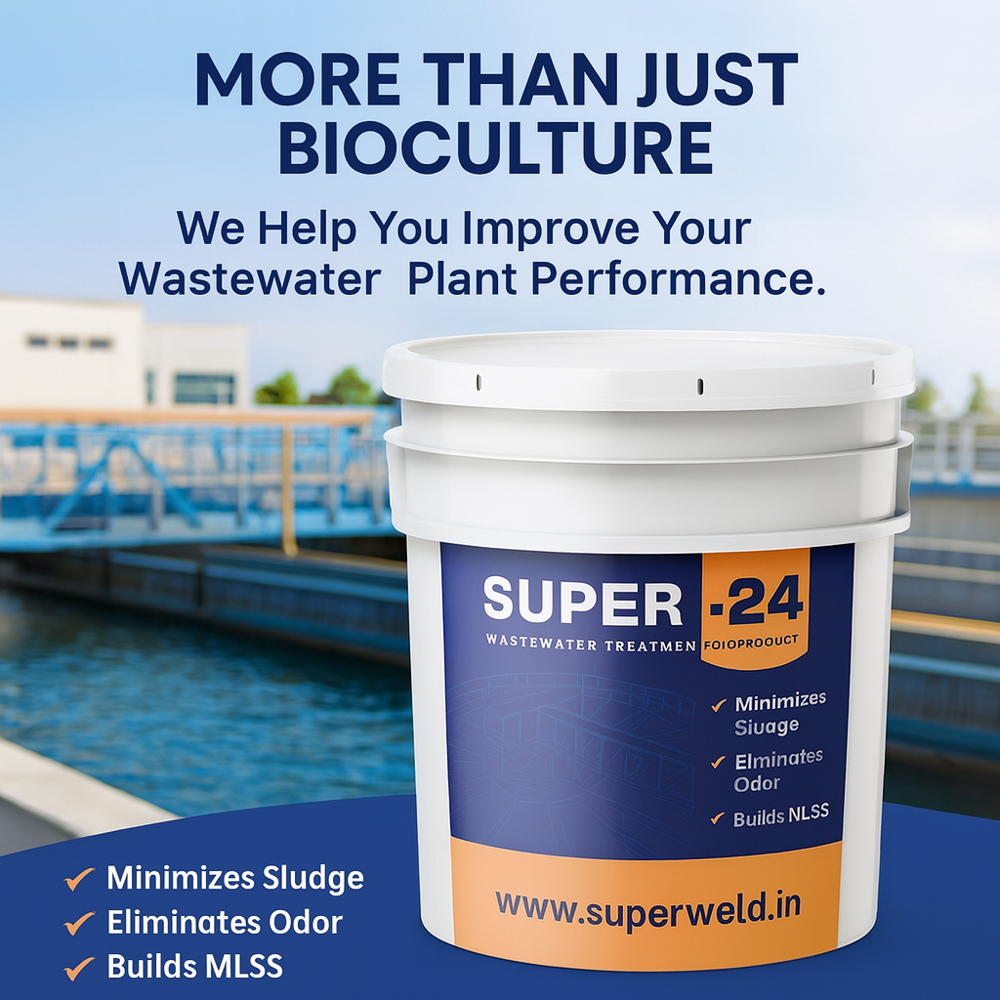 Super24 -Most Effective Bioculture for Sewage and Effluent Treatment (STP/ETP)