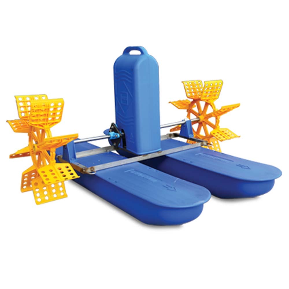 1 HP 1 Phase 2 Paddle Wheel Aerator Set