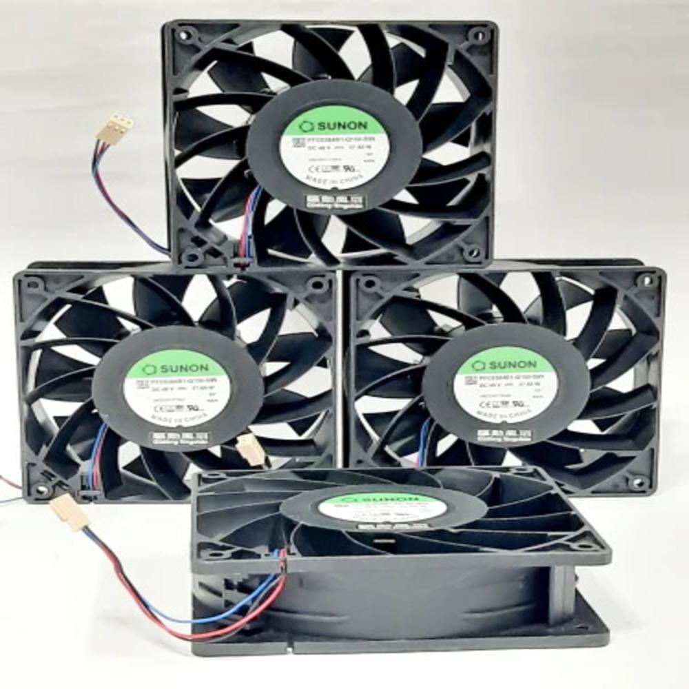 SUNON PFC0384B1-Q150-F99 48V DC 27.60W 12038mm Ball Bearing Industrial Axial Cooling Fan