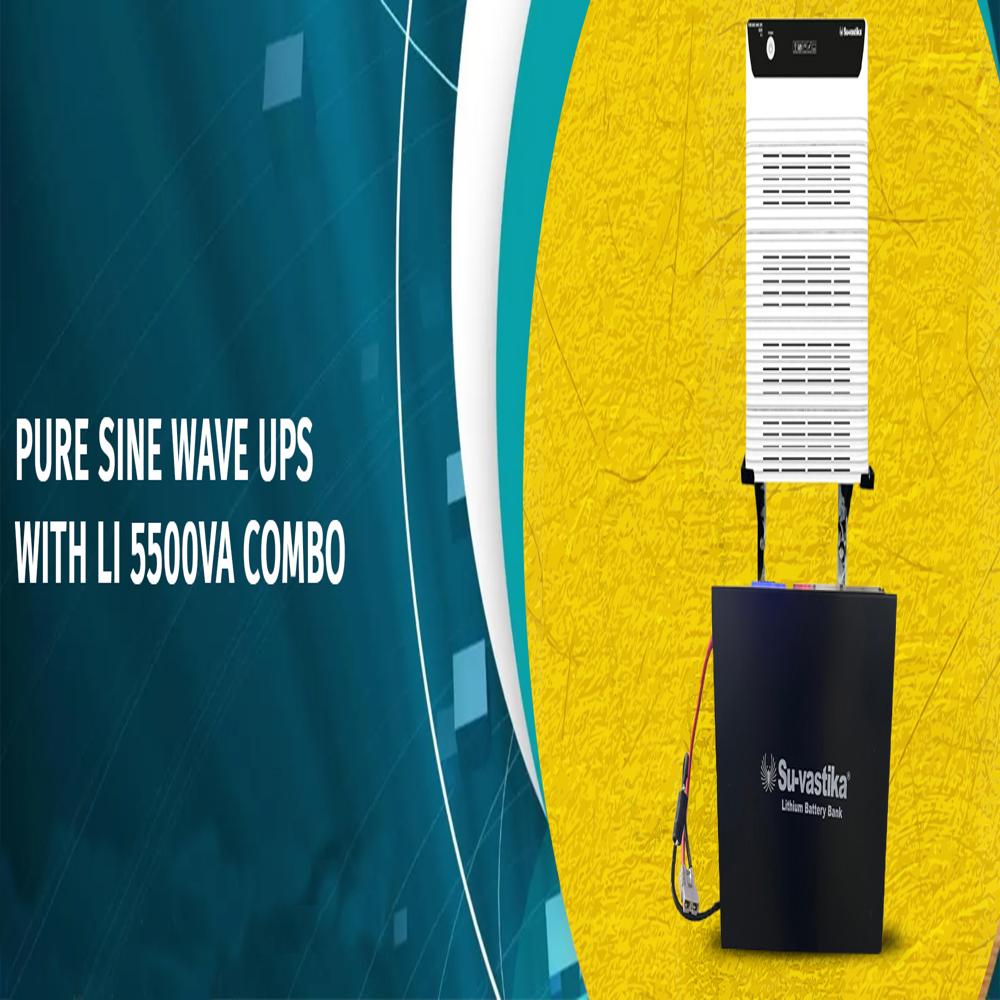 Suvastika UPS Pure Sine Wave With ATC LCD 5500