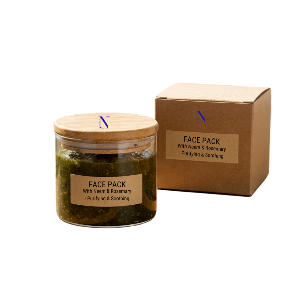 Face Pack With Neem & Rosemary - Color Code: -