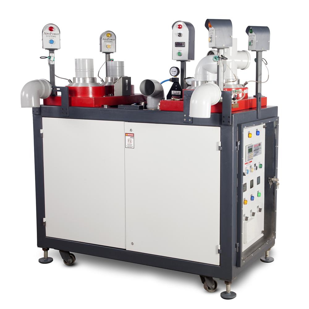 Semi Automatic Pvc Pipe Fitting Grooving Machine - Stainless Steel Alloy, 1500x850x1350 Mm, Industrial Grey/blue | Adjustable Torque, Foot Pedal Control, Emergency Stop
