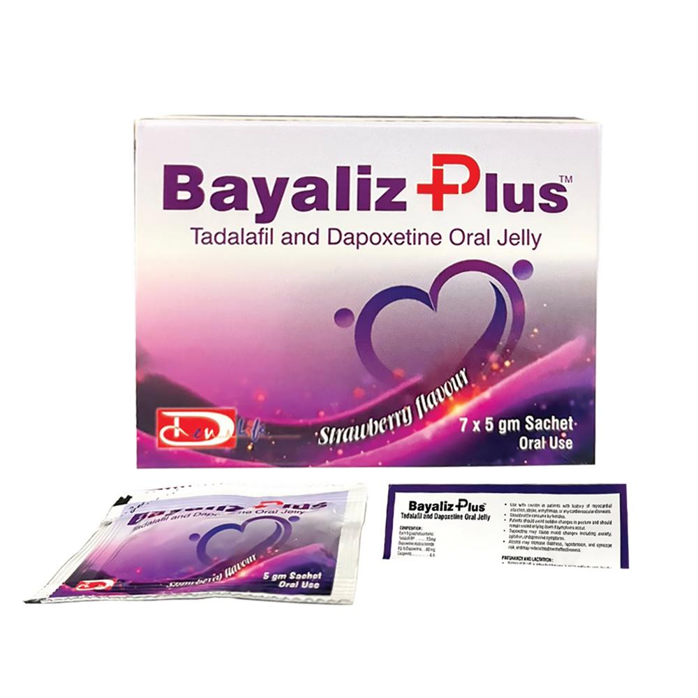 Tadalafil and Dapoxetine Oral Jelly