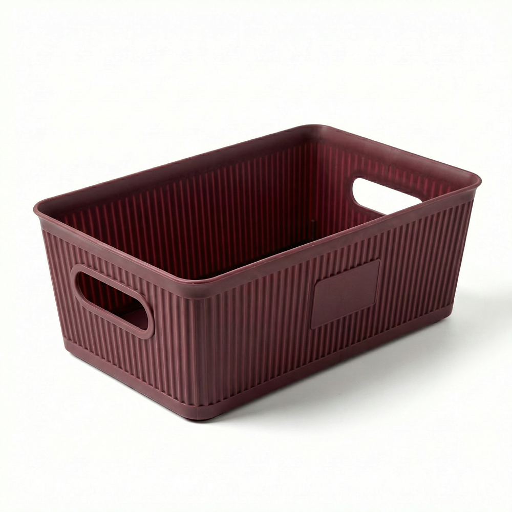 Fluted Storage Small Basket