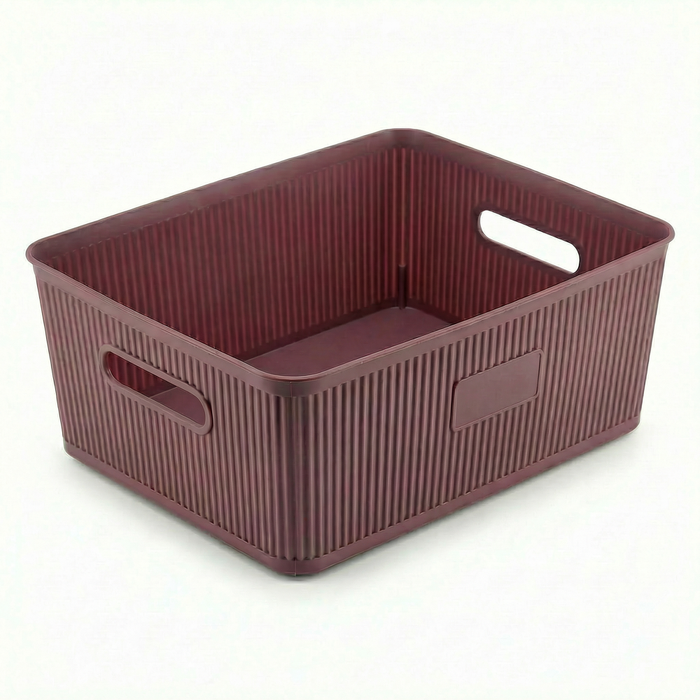 Fluted Storage Medium Basket