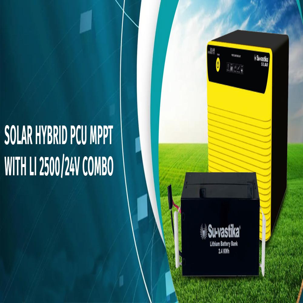 Suvastika Solar Hybrid PCU 2500 MPPT BLE