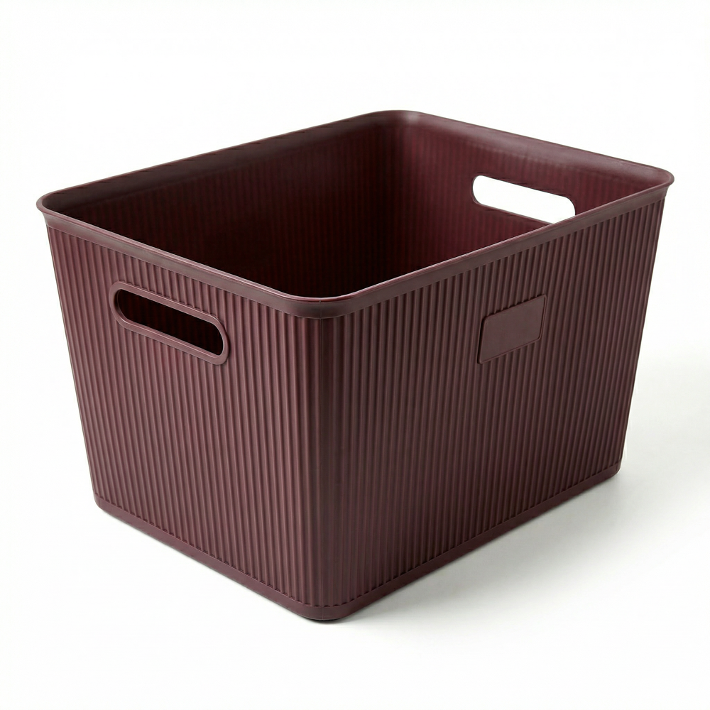 Fluted Storage Large Basket