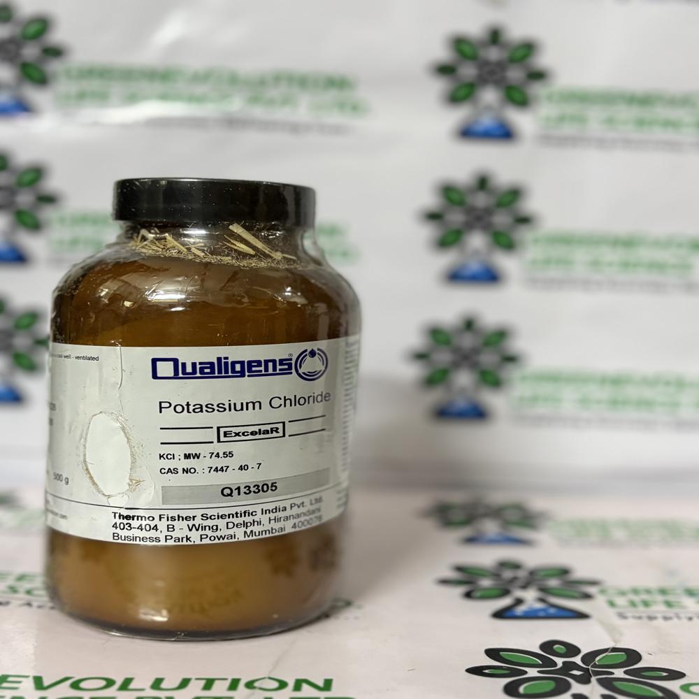 Potassium Chloride AR 500g Qualigens