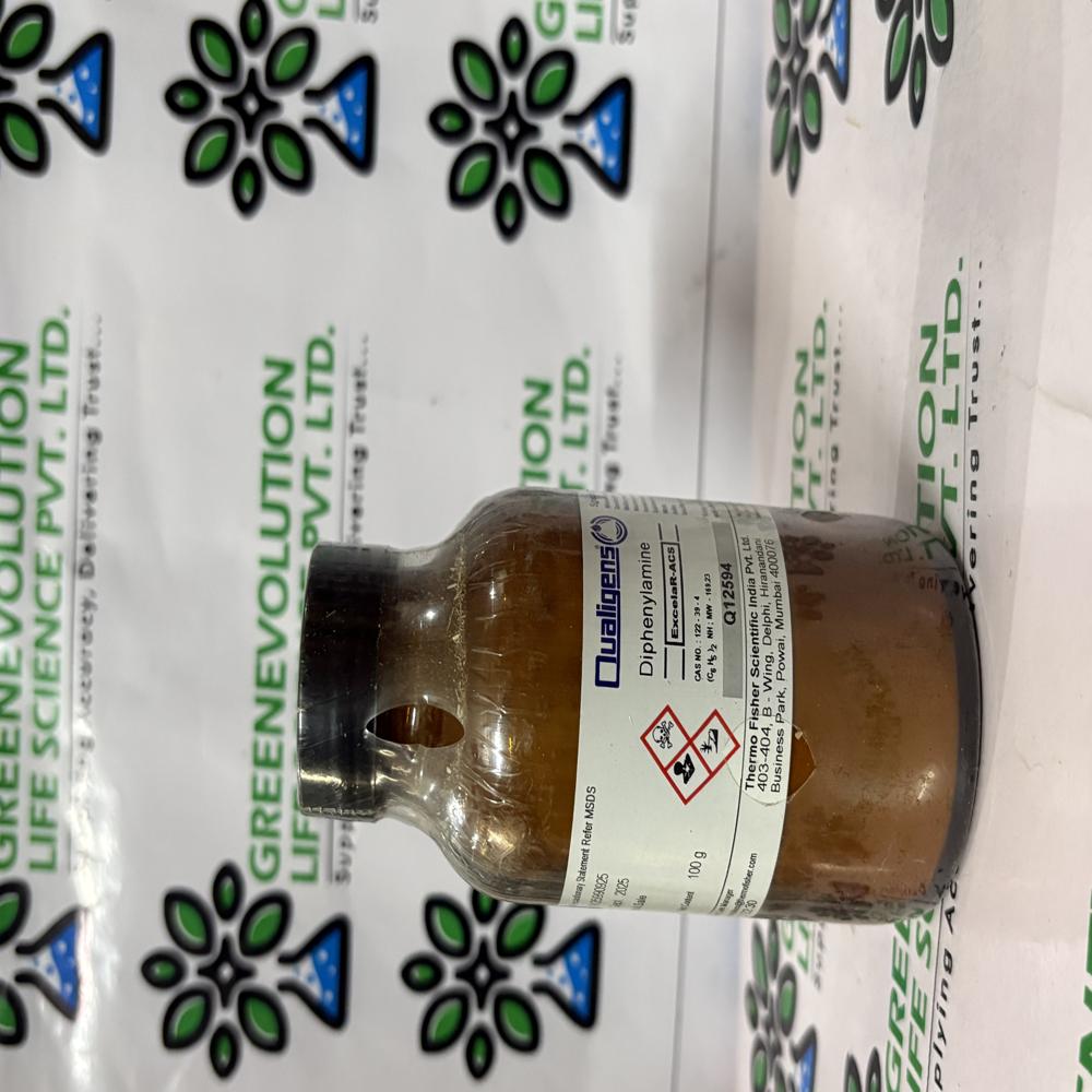Diphenylamine AR 100g Qualigens 