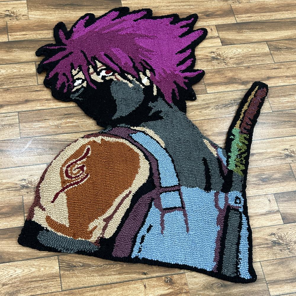 Hand Tufted Irregular Shaped Wool Rug Custom Logo Custom Size And Color Rug