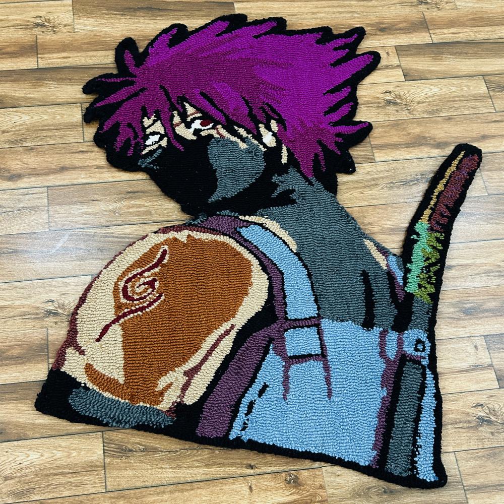Hand Tufted Irregular Shaped Wool Rug Custom Logo Custom Size And Color Rug