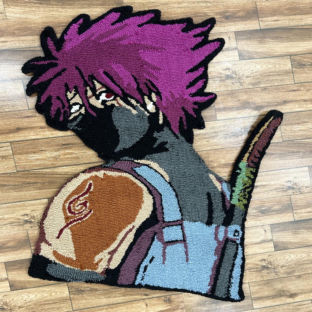 Hand Tufted Irregular Shaped Wool Rug Custom Logo Custom Size And Color Rug