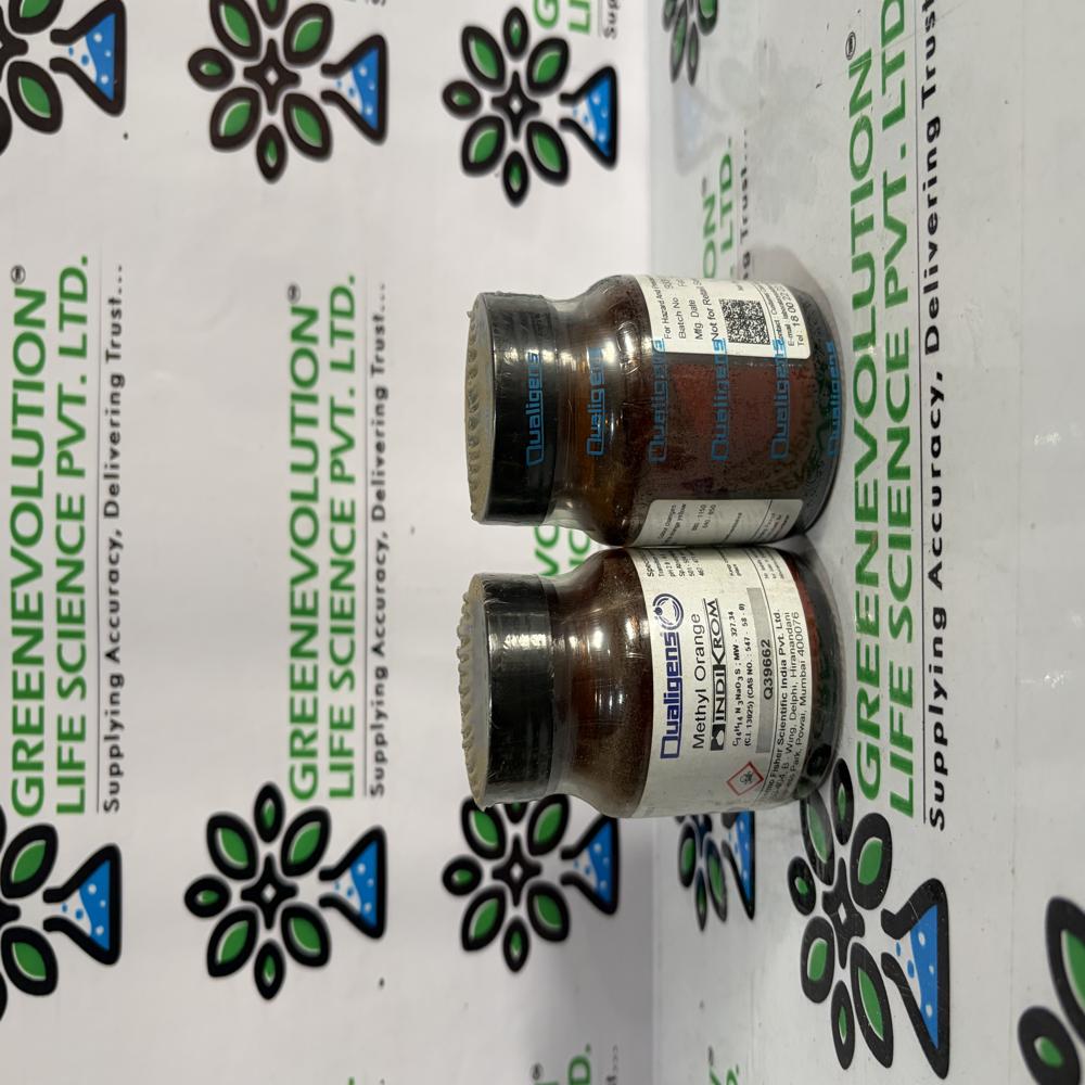 Methyl Orange Indicator Powder 25g Qualigens