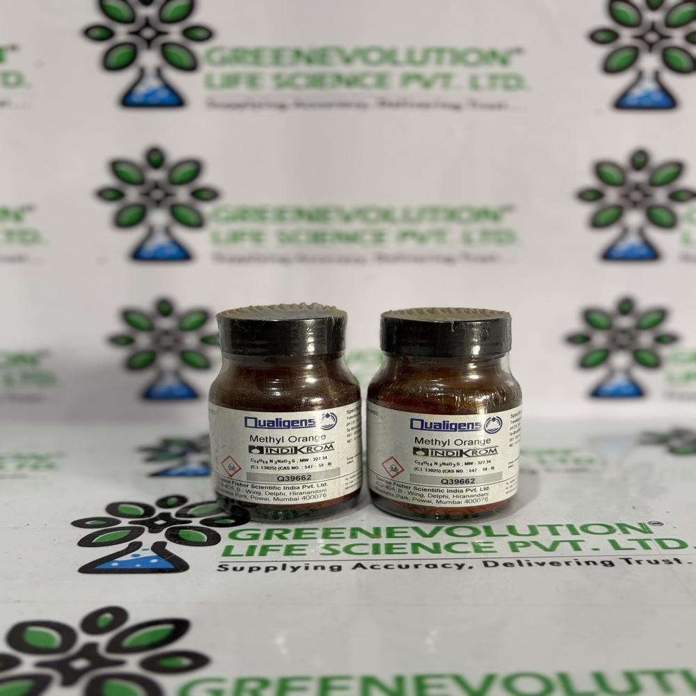 Methyl Orange Indicator Powder 25g Qualigens