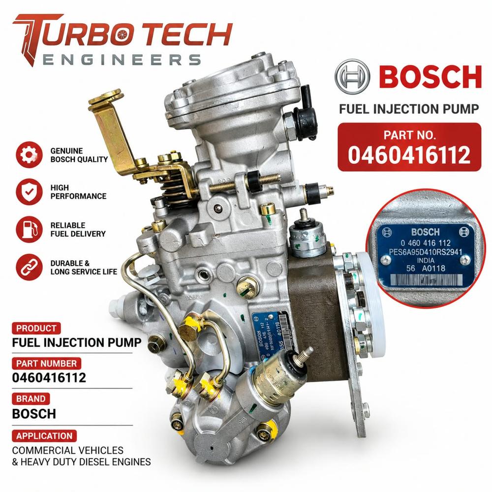 Bosch Fuel Injection Pump 0460416112 - Usage: New