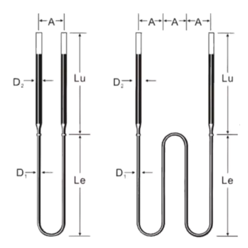 U Type Air Tubular Heater
