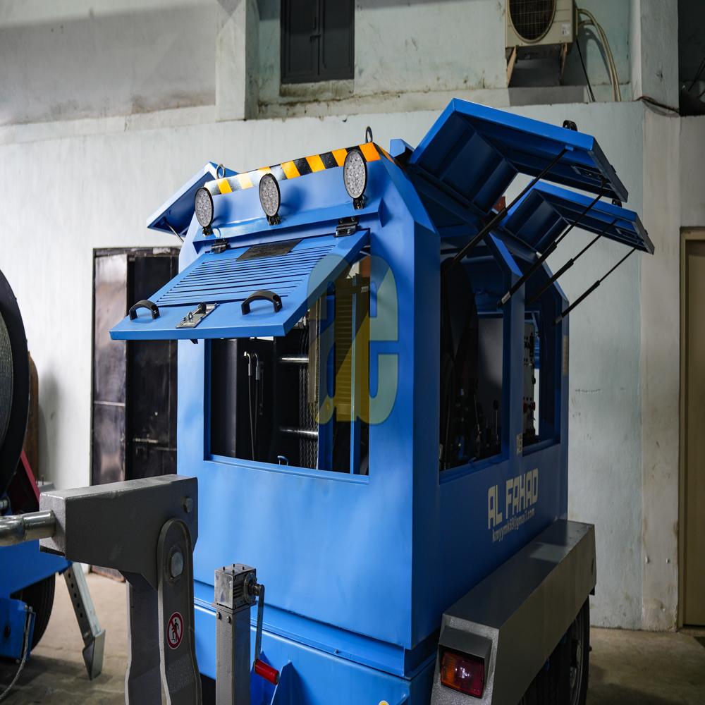 Cable pulling Capstone Winch