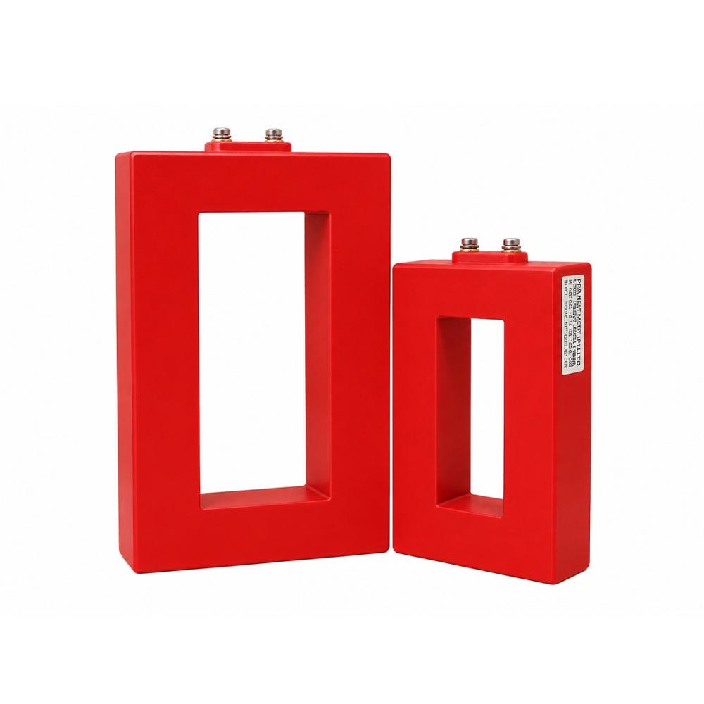 Rectangular Resin Cast Current Transformer For Metering And Protection - Coil Material: Silicon Steel