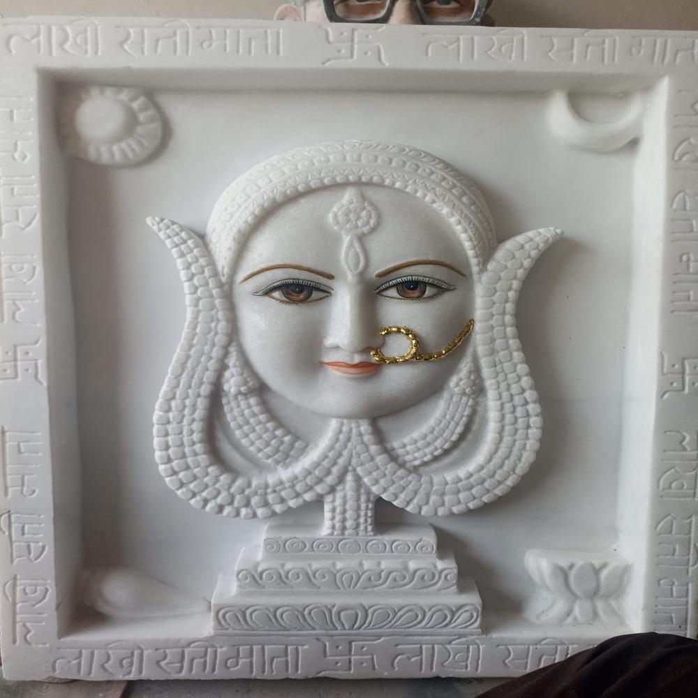 Engraved Marble Statue