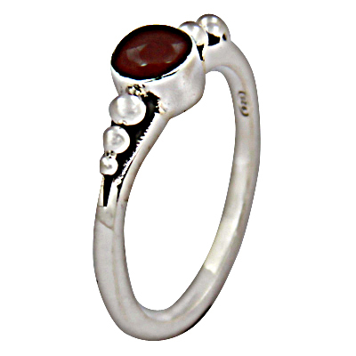 Most Fashionable Cornileon Gemstone Silver Ring