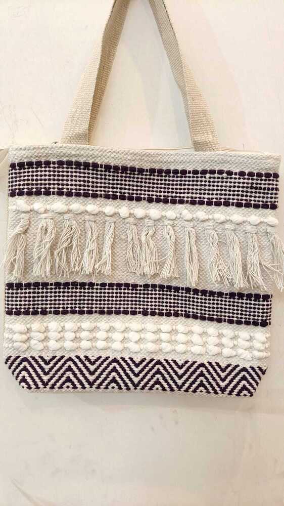 Cotton Tote Bag - Capacity: 8-10 Liters