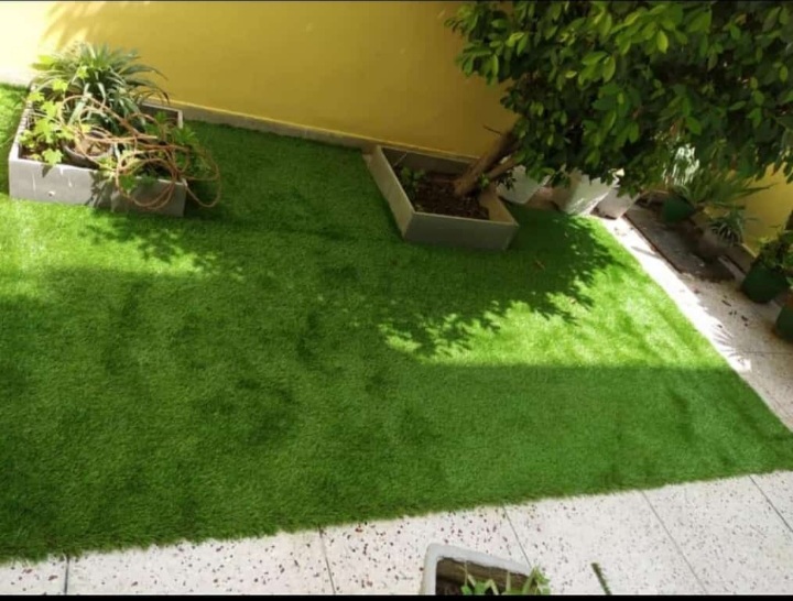 Green Artificial Grass - Feature: Easy To Clean