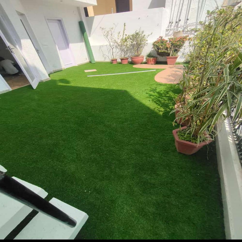 Green Artificial Grass - Feature: Easy To Clean