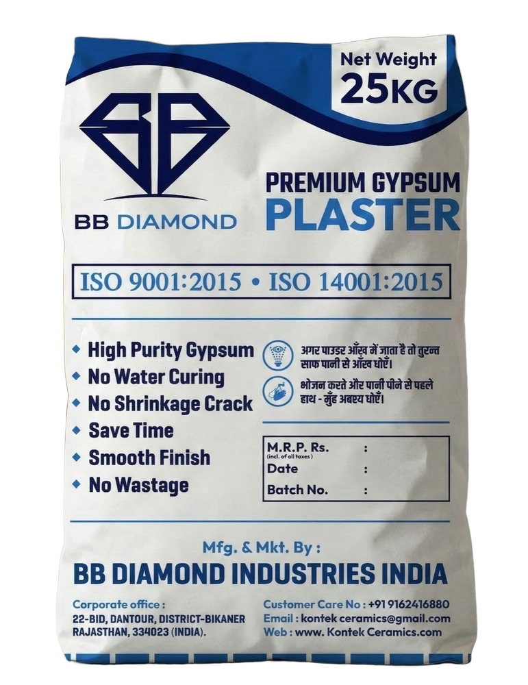 25kg Gypsum Plaster Powder