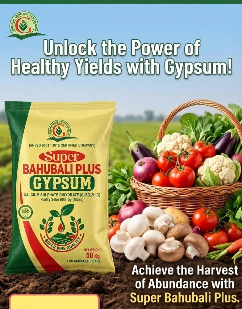 Super Bahubali Pluse Gypsum - Application: Agriculture