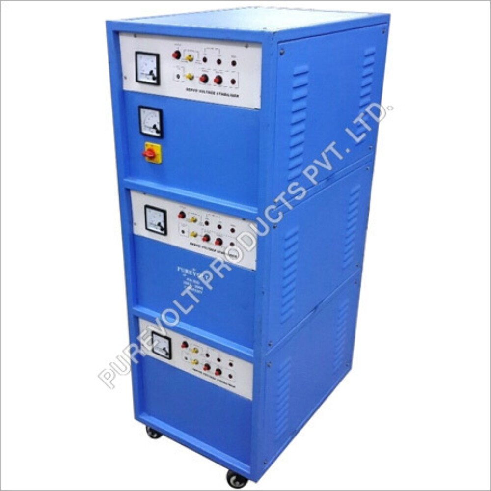 Air Cooled Servo Voltage Stabilizer - Frequency (Mhz): 50 Hertz (Hz)