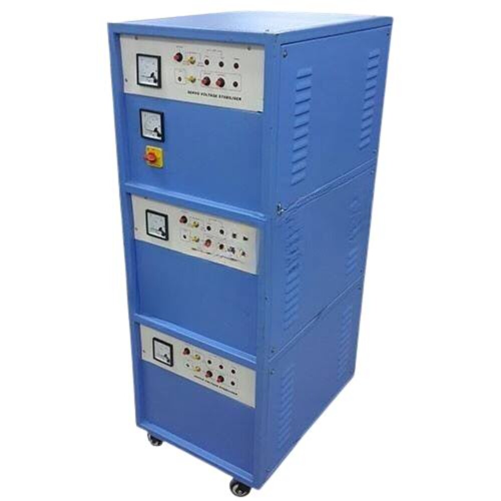 Air Cooled Servo Voltage Stabilizer - Frequency (Mhz): 50 Hertz (Hz)