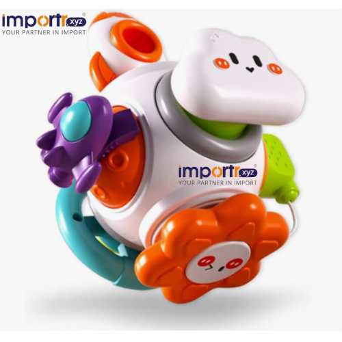 Hand Grasping Ball Educational Spinner Cube