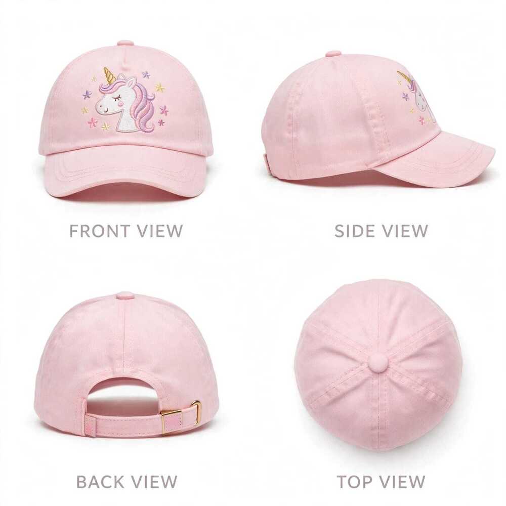 Pink Kids Cap