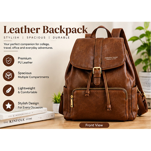 Leather Backpack