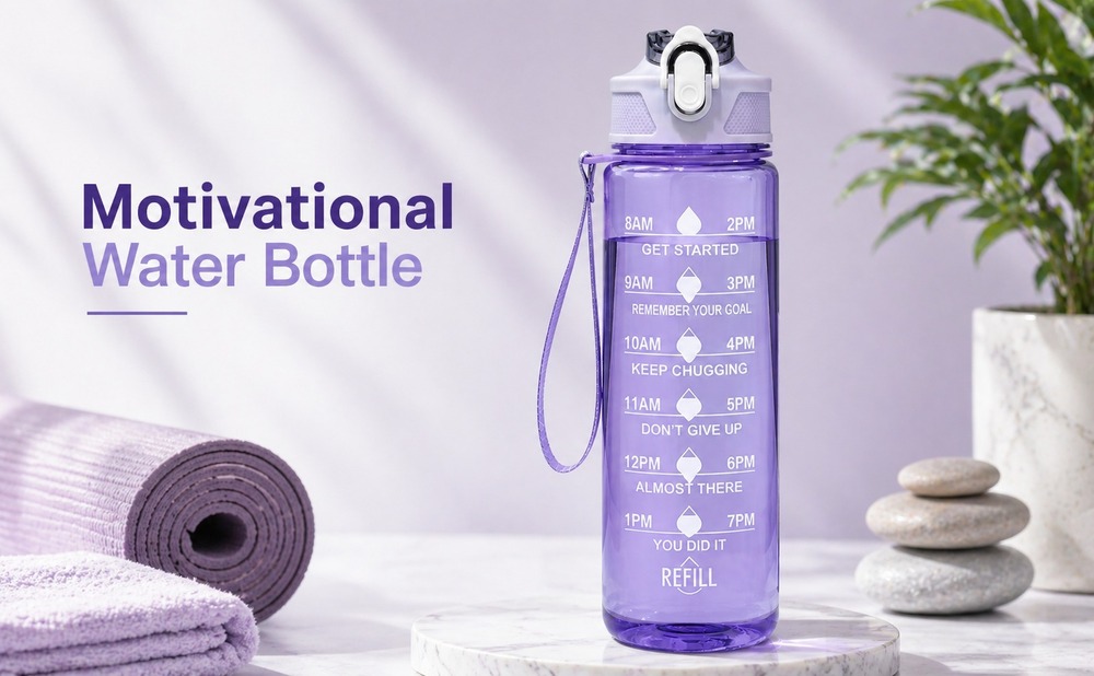 Motivational Water Bottle