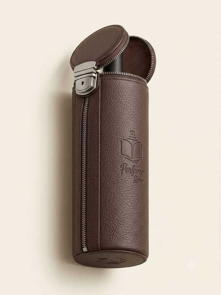 Cylindrical Leather Case